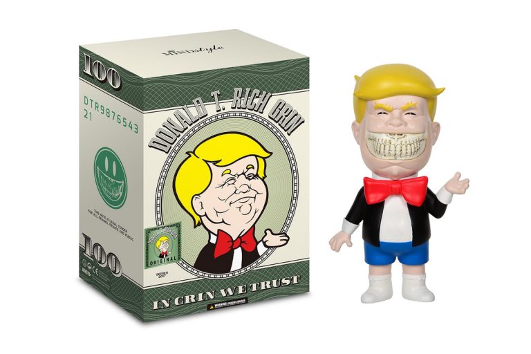 Toy Tuesday – Ron English ‘Donald T Rich Grin’ – Nostalgia King