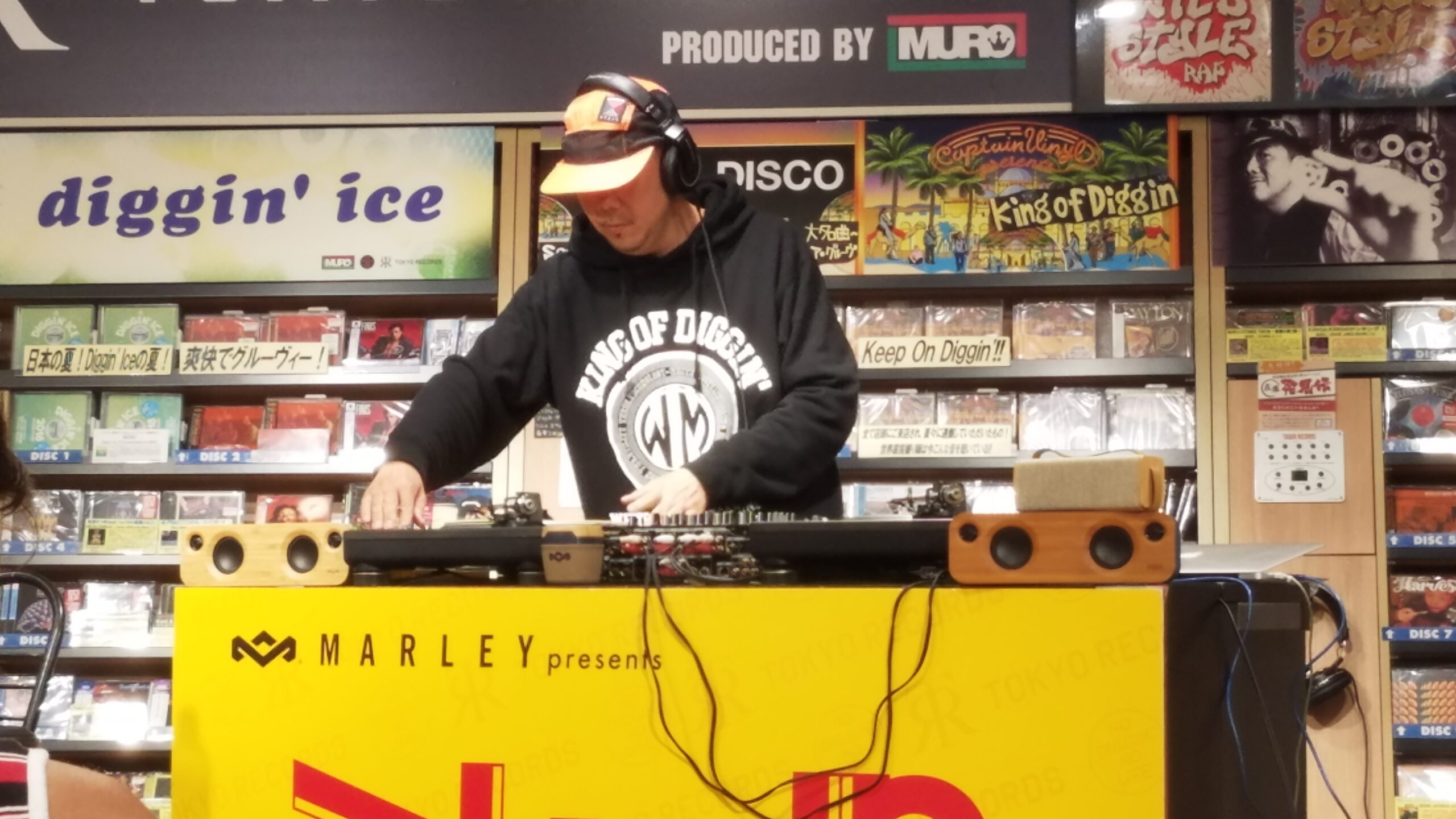 KING OF DIGGIN' × TOWER RECORDS スリップマット KING OF DIGGIN'×TOKIO AOYAMA | 7th Anniversary